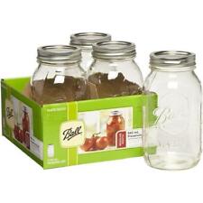 Ball Regular Mouth 946ml 4 Pack Glass Mason Jars 1440006200