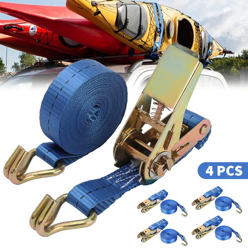 4pcs ratchet tie down straps - 4pcs,