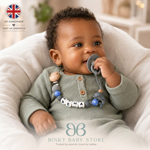 Personalised name baby dummy - name,