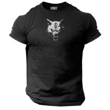Vikings Wolf  T Shirt Gym