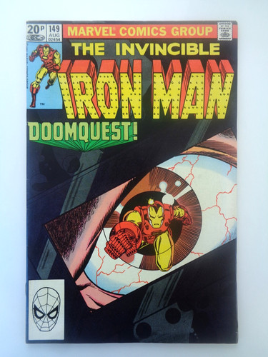 Marvel comics iron man - iron, #149