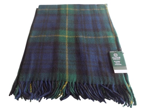 Highland wool blend tartan - highland,