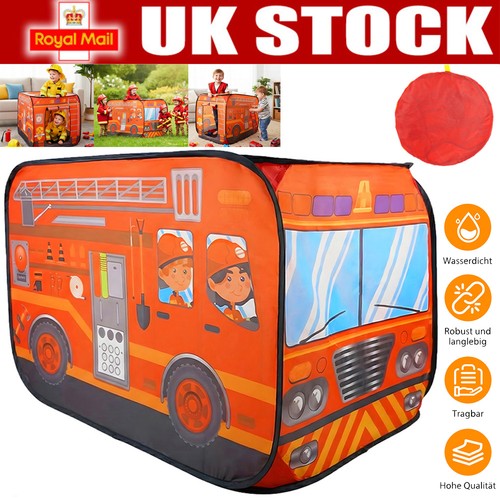 Fire truck pop tent for - fire, up