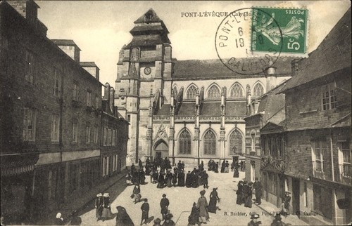 Postcard pont évêque - pont, l'Évêque