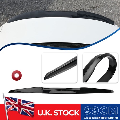 Black rear upper boot trunk - black,