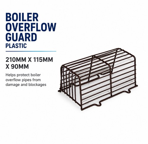 Boiler overflow guard plastic - guard,