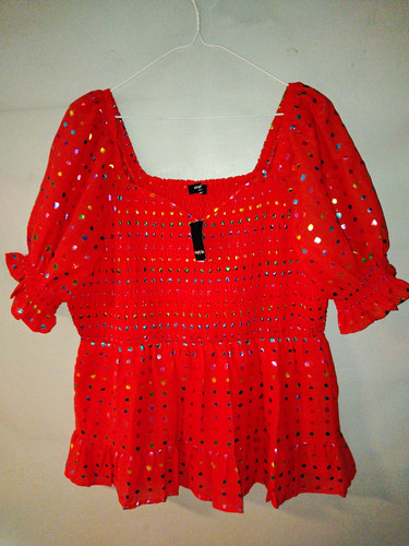 Simply orange polka dot - polka,