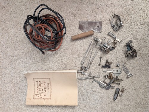 Vintage singer sewing - singer, machine