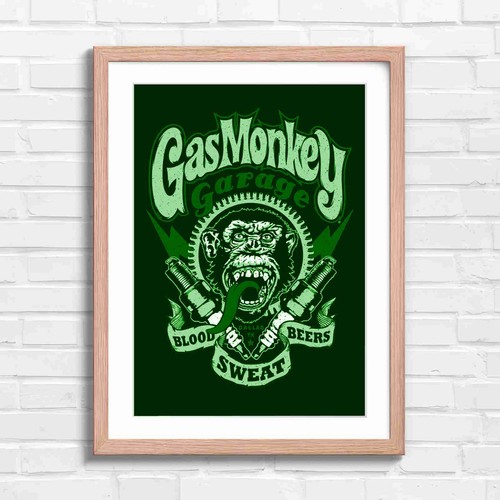 Vintage gas monkey garage - vintage,