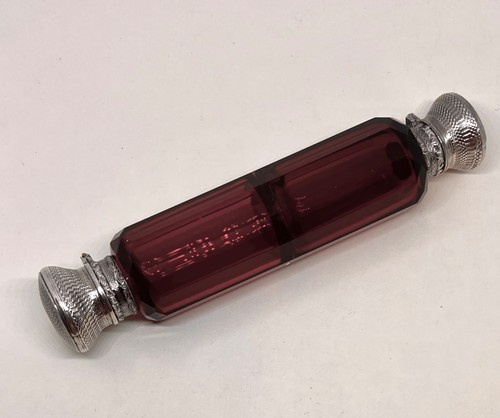 Cranberry glass silver - cranberry, &