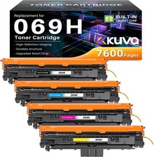 4 Pack 069H Toner for Canon