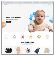 BABY TOYS DROPSHIPPING WEBSITE READY-MADE SHOPIFY STORE FOR SALE