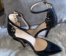 Black ladies Heels Shoes Sz 39