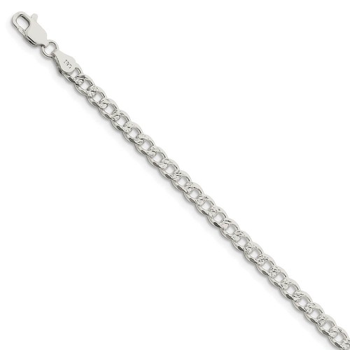5mm sterling silver solid - 4.5mm,,