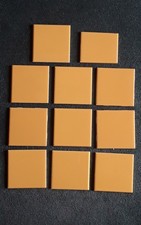 retro orange Bathroom Tiles