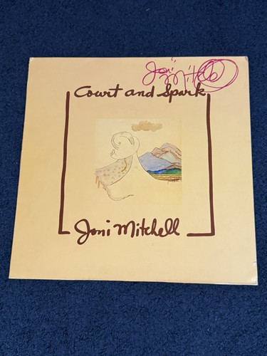 Joni mitchell signed - mitchell,