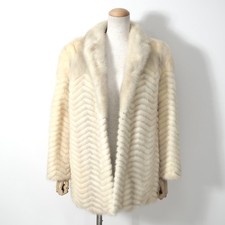 *Real Mink Fur Luxury Coat