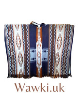 Alpaca poncho  geometric