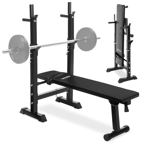 Weight bench with barbell - bench,