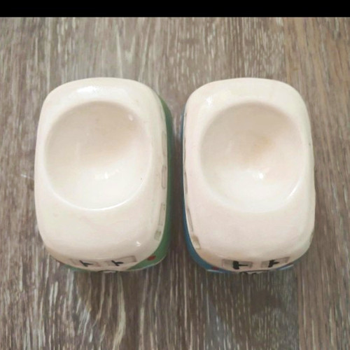 Ceramic camper van - egg, cup