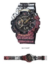 G-SHOCK×ONE PIECE Men's Boy’s Watch Analog Digital GA110JOP-1A4 Luxury Watches