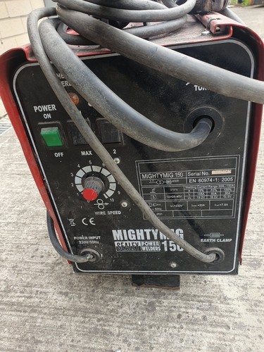 Sealey mighty mig 150 - sealey,