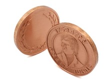 Robert Burns Copper Token