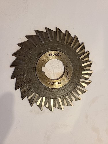 Hss side and face - cutter, x