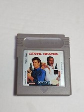 LETHAL WEAPON [GENUINE] Nintendo Game Boy Video Game Cartridge