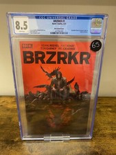 BRZRKR #1 2021 SKAN VARIANT CGC 8.5 BOOM 