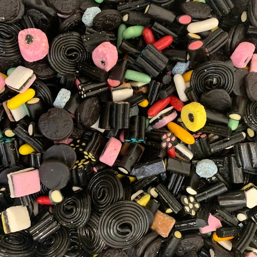 Liquorice sweet mix retro - liquorice,