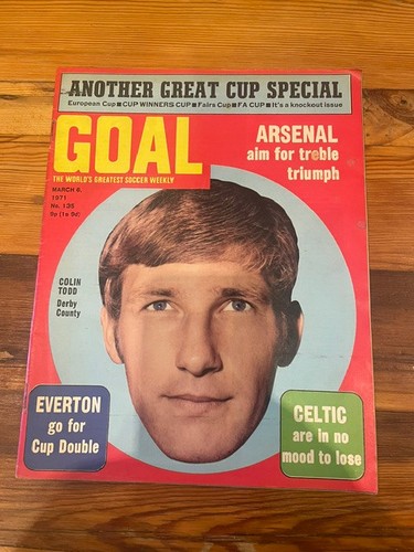 Goal magazine 1971 - goal,