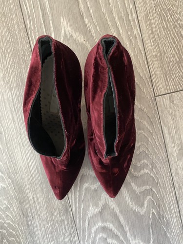 Boden velvet heels ankle - boden, shoe