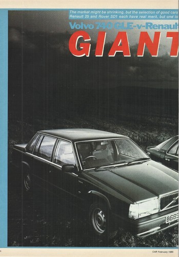 Volvo 740 gle rover 2300s - gle, v