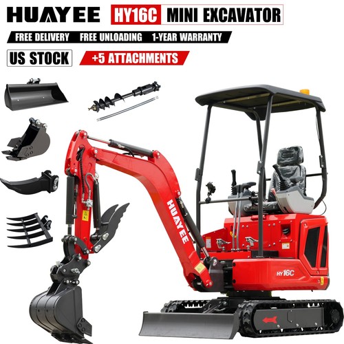 Hy16c 5accessories 6ton mini - hy16c+5accessories,