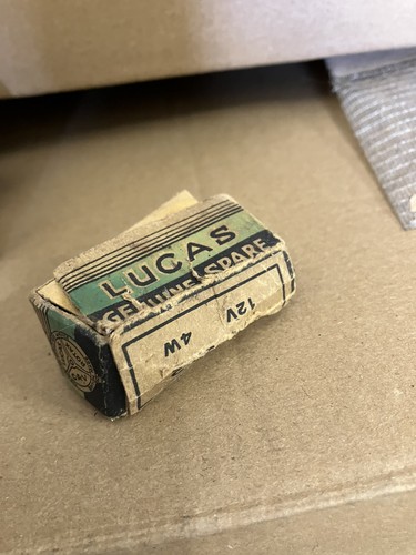Vintage lucas bulb 222 - lucas, in