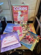5 Cake Decoration Books, Number Cakes, Christmas, Sugar Fairies etc