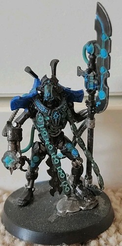 Necron overlord with tachyon - with,