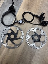 Shimano XT disc brake set