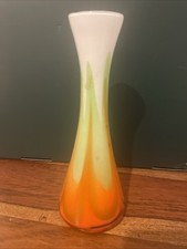 Vintage Orange Yellow White