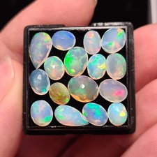 Ethiopian Opal Facet Mixed LOT
