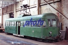 BLACKPOOL TRANSPORT WORKS BRUSH TRAM 624 748 RIGBY ROAD 1990x 6x4 PHOTOGRAPH