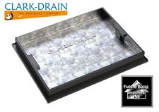 CLARK DRAIN RECESSED BLOCK PAVING MANHOLE COVER CD790R65 600mm x 450mm x 65mm 