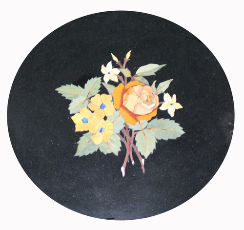 Black side table top - 18",