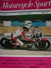 Motorcycle Sport 05/76 Suzuki TS125, Yamaha DT250, Ducati 750 Desmo, Match Races