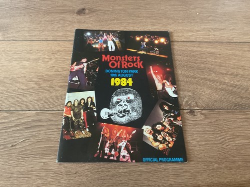 Monsters rock programme - of,