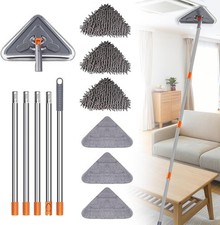 85" Long Handle Wall Mop 360°