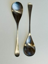 2 Robert Welch Old Hall Alveston Stainless Steel Serving Spoons 22.5 cm