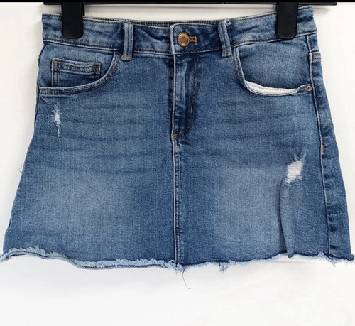 Blue denim skirt - a, from