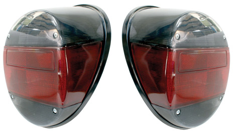 Complete rear light smoked - complete,